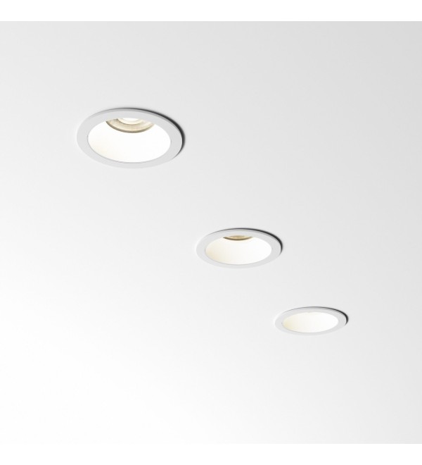 Светильник встраиваемый Ideal Lux Game Trim Round 20Вт LED Белый / Золото 3000К 341422