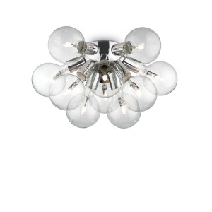 Люстра потолочная Ideal Lux Dea PL10 D55 Хром E27 074740