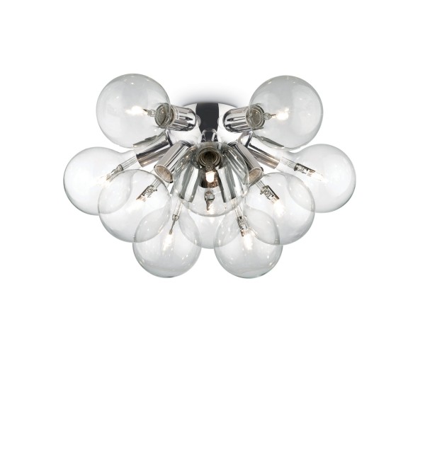 Люстра потолочная Ideal Lux Dea PL10 D55 Хром E27 074740
