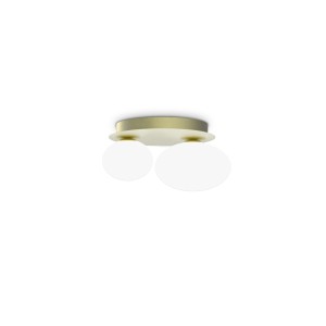 Люстра потолочная Ideal Lux Ninfea PL2 Латунь GX53 346533