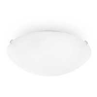 Светильник потолочный Ideal Lux Simply PL2 D30 Белый E27 007977