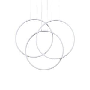 Люстра подвесная Ideal Lux Frame SP Cerchio Белый 3000K 269351