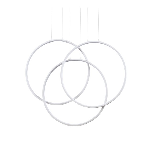 Люстра подвесная Ideal Lux Frame SP Cerchio Белый 3000K 269351
