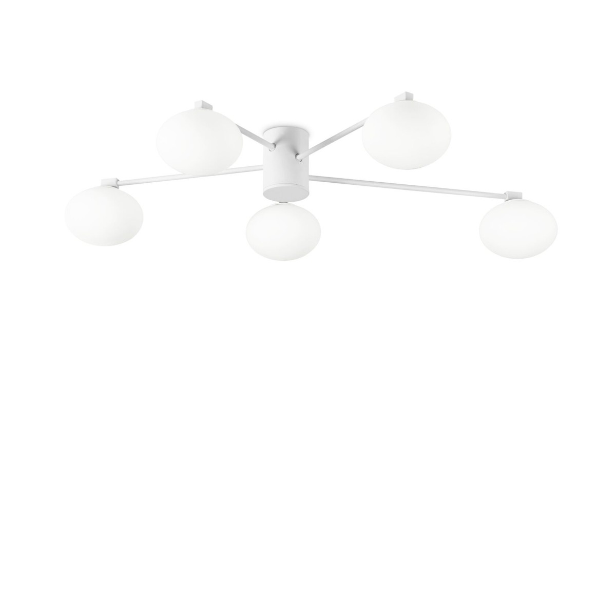 Люстра потолочная Ideal Lux Hermes PL5 D90 Белый G9 316680