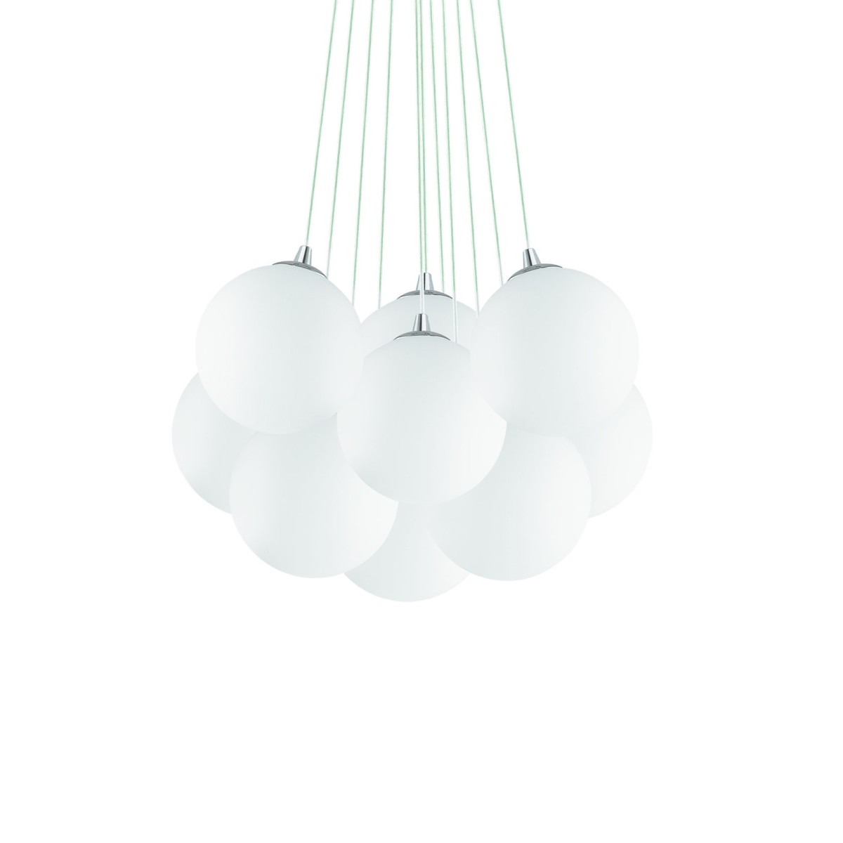Люстра подвесная Ideal Lux Mapa Plus SP11 Белый E14 131924