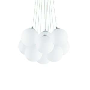 Люстра подвесная Ideal Lux Mapa Plus SP11 Белый E14 131924