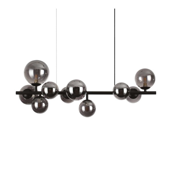 Люстра подвесная Ideal Lux Perlage SP10 Черный G9 271408