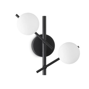 Светильник настенный Ideal Lux Atlas AP2 G9 Черный 365077