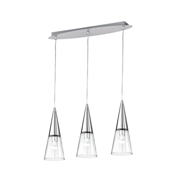 Светильник подвесной Ideal Lux Cono SP3 Хром E14 112367