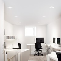 Светильник встраиваемый Ideal Lux Off FI 15W 4000K LED Белый 266503