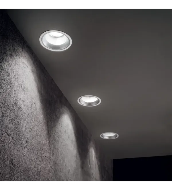 Светильник встраиваемый Ideal Lux Off FI 28W 3000K LED Черный 266572