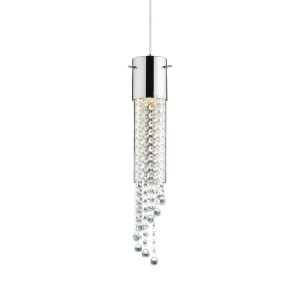 Светильник подвесной Ideal Lux Gocce SP1 Хром GU10 089669