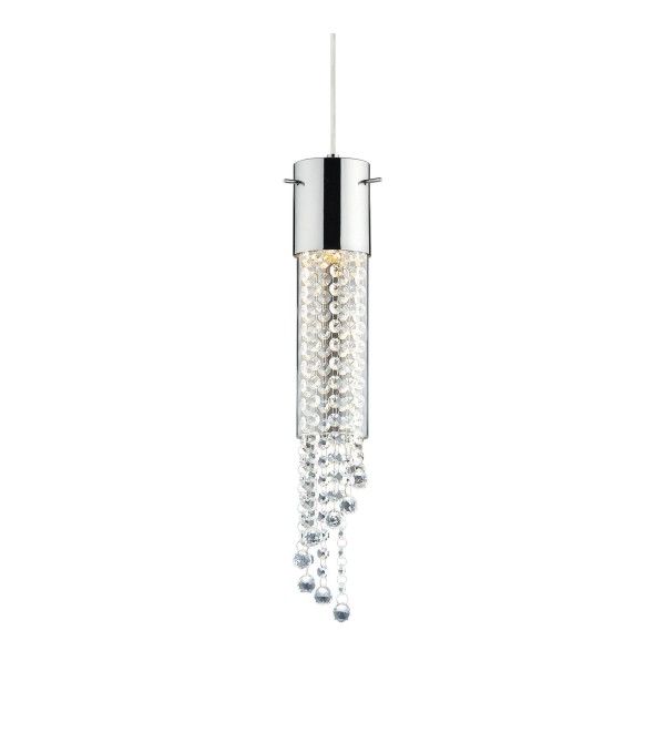 Светильник подвесной Ideal Lux Gocce SP1 Хром GU10 089669