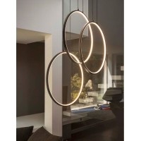 Люстра подвесная Ideal Lux Frame SP Cerchio Черный 3000К 269337