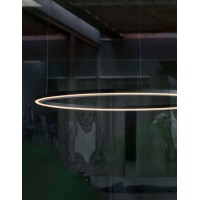 Люстра подвесная Ideal Lux Oracle Slim SP D090 Round On-Off Черный 3000К 229508