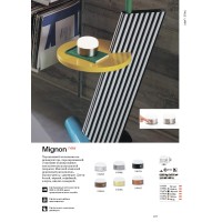 Лампа настольная Ideal Lux Mignon TL D10 5Вт LED 334998