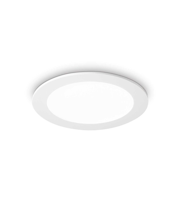 Светильник встраиваемый Ideal Lux Groove FI 30W Round Белый 3000K LED 124018