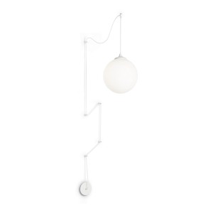 Светильник подвесной Ideal Lux Boa SP1D30 E27 Белый 160863