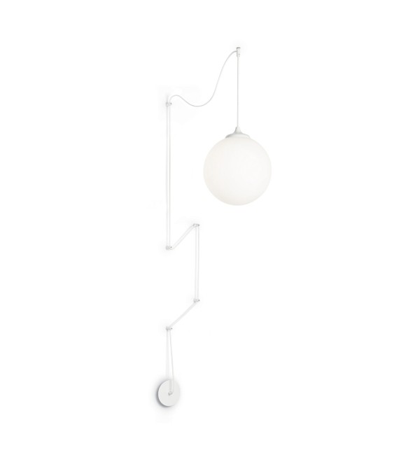 Светильник подвесной Ideal Lux Boa SP1D30 E27 Белый 160863