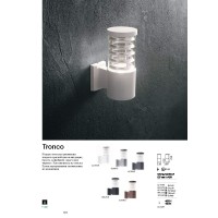 Светильник уличный Ideal Lux Tronco AP1 Черный E27 004716