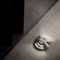 Светильник встраиваемый в пол Ideal Lux Rocket FI D9.0 Single 4000K LED Сталь 122014