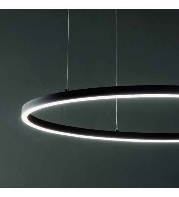 Люстра подвесная Ideal Lux Oracle Slim SP D070 Round On-Off Латунь 3000К 370446