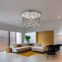 Люстра потолочная Ideal Lux Moonlight PL12 Хром G9 077802