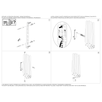 Светильник настенный Ideal Lux Pan AP2 Золото E14 208794