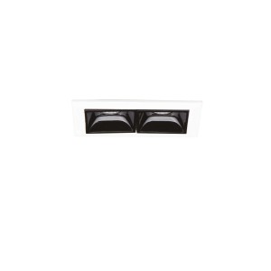 Светильник встраиваемый Ideal Lux Lika FI TRIM 06W 3000К LED Белый / Черный 206196