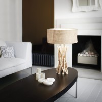 Лампа настольная Ideal Lux Driftwood TL1 E27 Дерево 129570