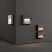 Светильник уличный настенный Ideal Lux Dedra AP Big Кофе 3000К 328621