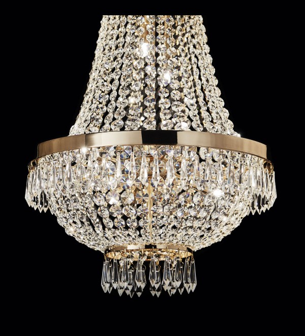 Люстра подвесная Ideal Lux Caesar SP6 Золото G9 114729