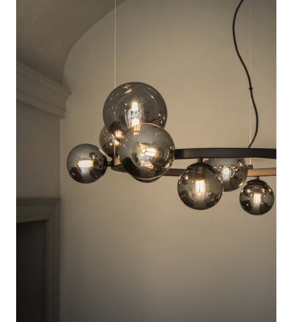 Люстра потолочная Ideal Lux Perlage PL18 Белый G9 328393
