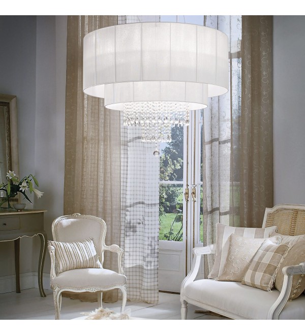 Люстра подвесная Ideal Lux Opera S10 Белый E27 165011