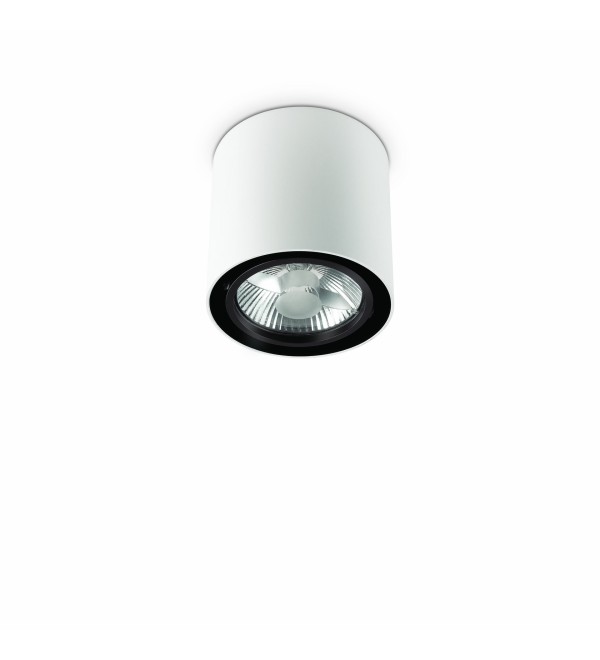 Светильник потолочный Ideal Lux Mood PL1 D15 Round Белый GU10 140872
