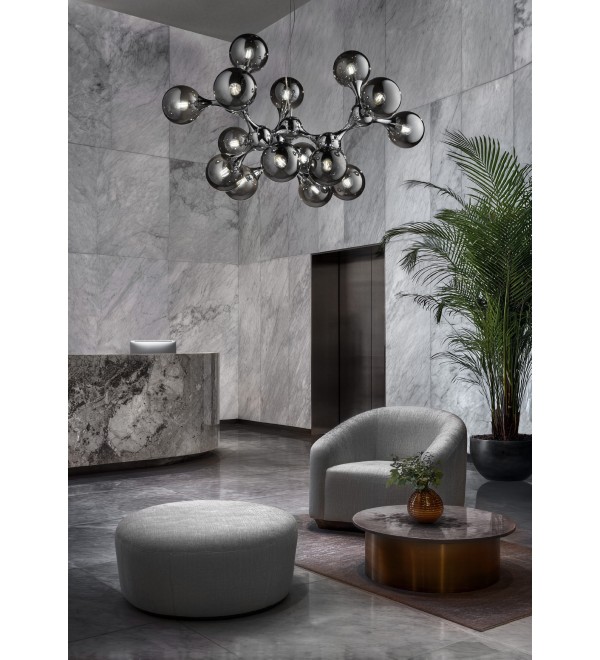 Люстра подвесная Ideal Lux Nodi SP15 Хром E14 200491
