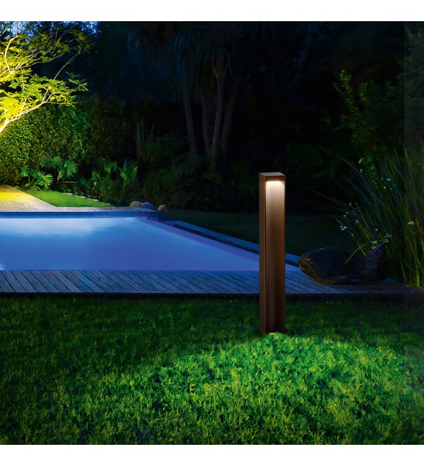 Светильник садово-парковый Ideal Lux Kurt PT 4000K LED Кофе 294001