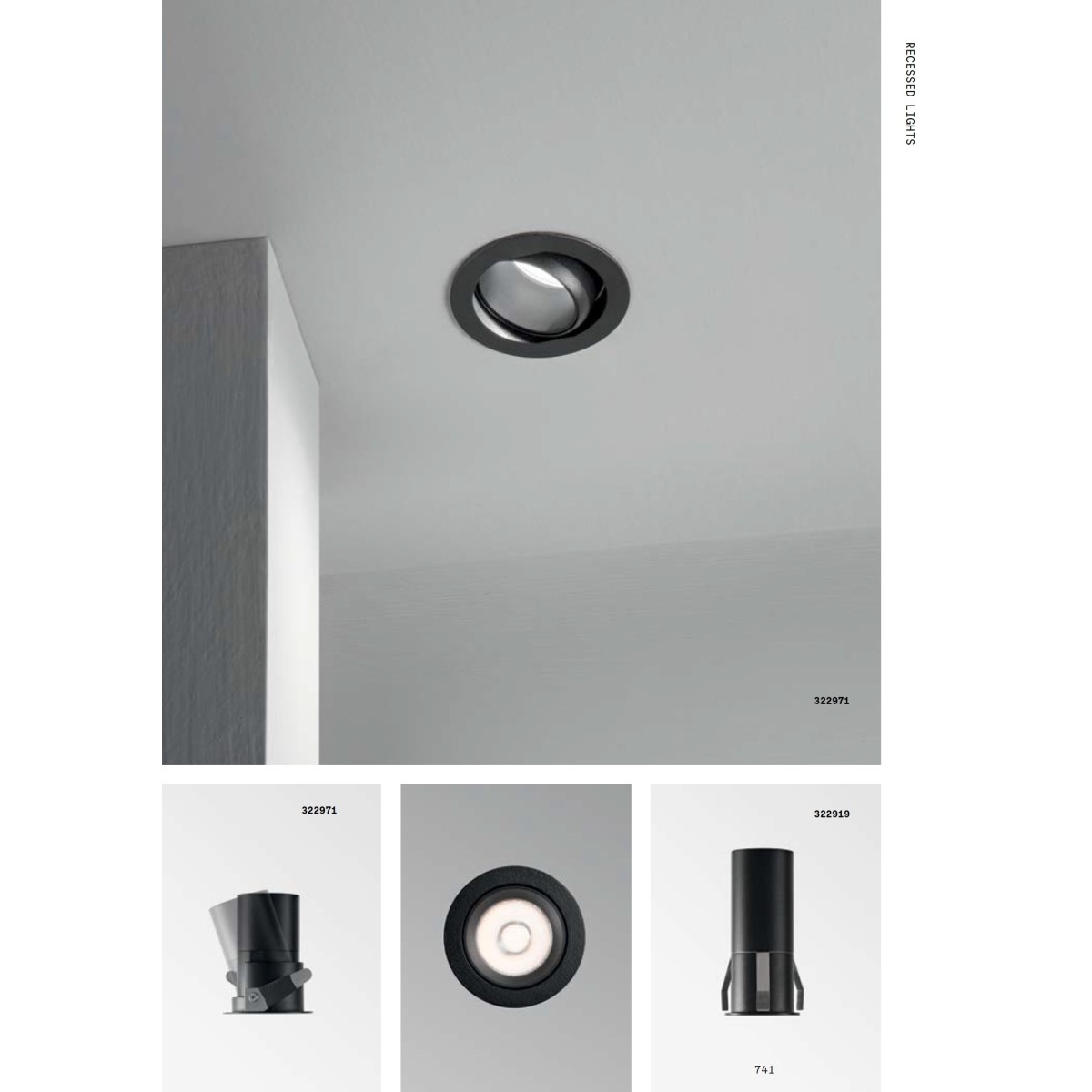 Светильник встраиваемый Ideal Lux Quark FI 9.0W Adjustable 3000K LED Белый 344829