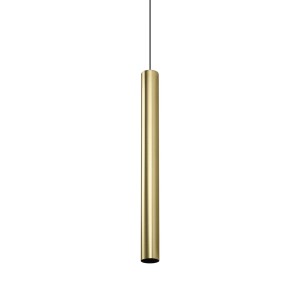 Светильник подвесной Ideal Lux Look SP01 Round D6.0 H070 Латунь GU10 371696