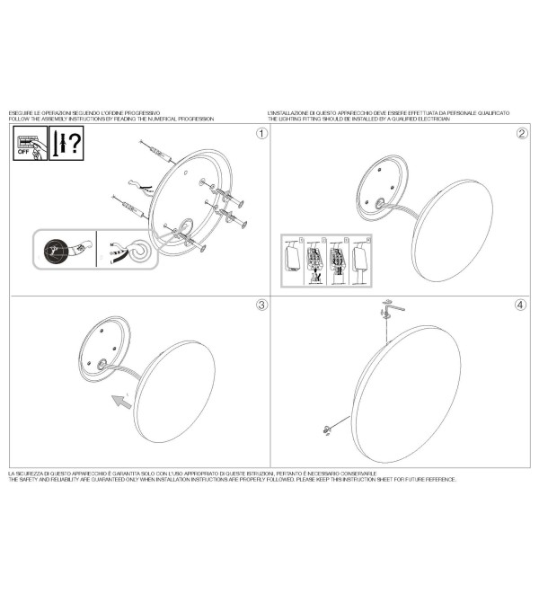 Светильник уличный Ideal Lux Punto AP D18 Антрацит 3000К LED 313511