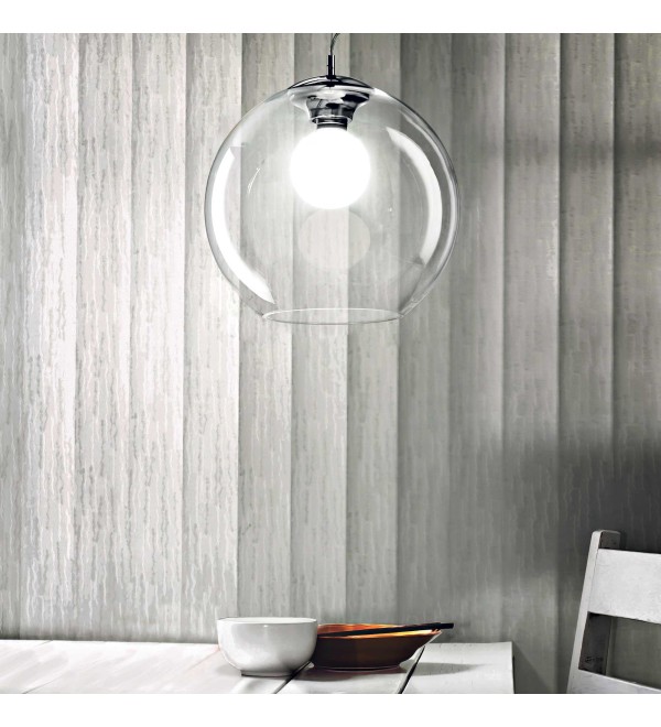 Светильник подвесной Ideal Lux Nemo SP1 D30 Прозрачный E27 052809