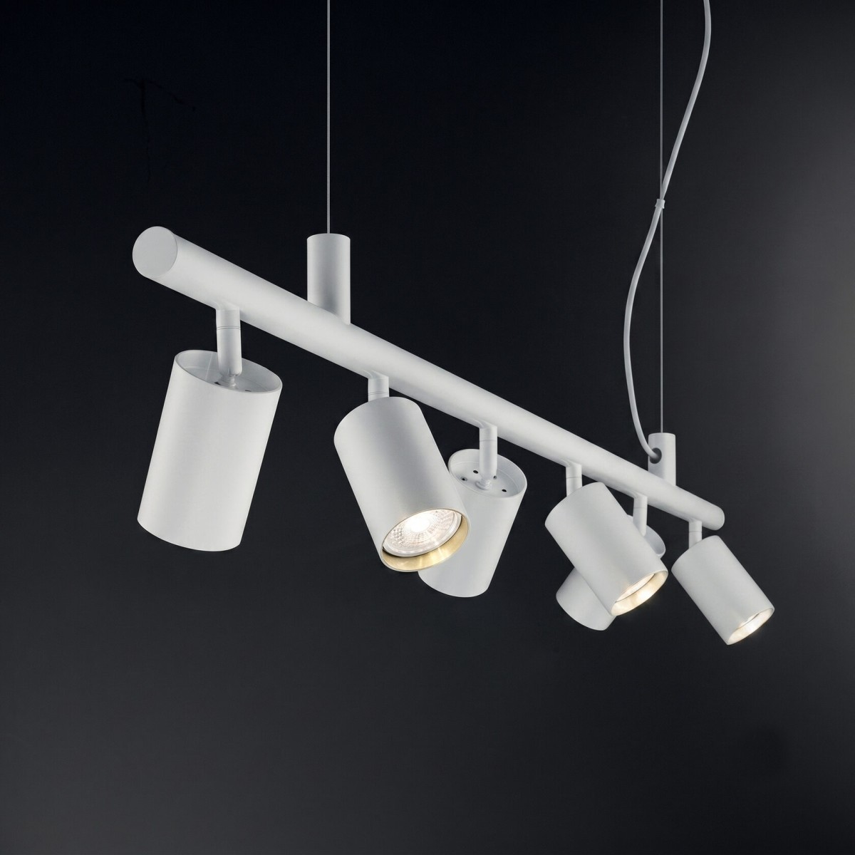 Светильник подвесной Ideal Lux Dynamite SP6 Белый GU10 231433