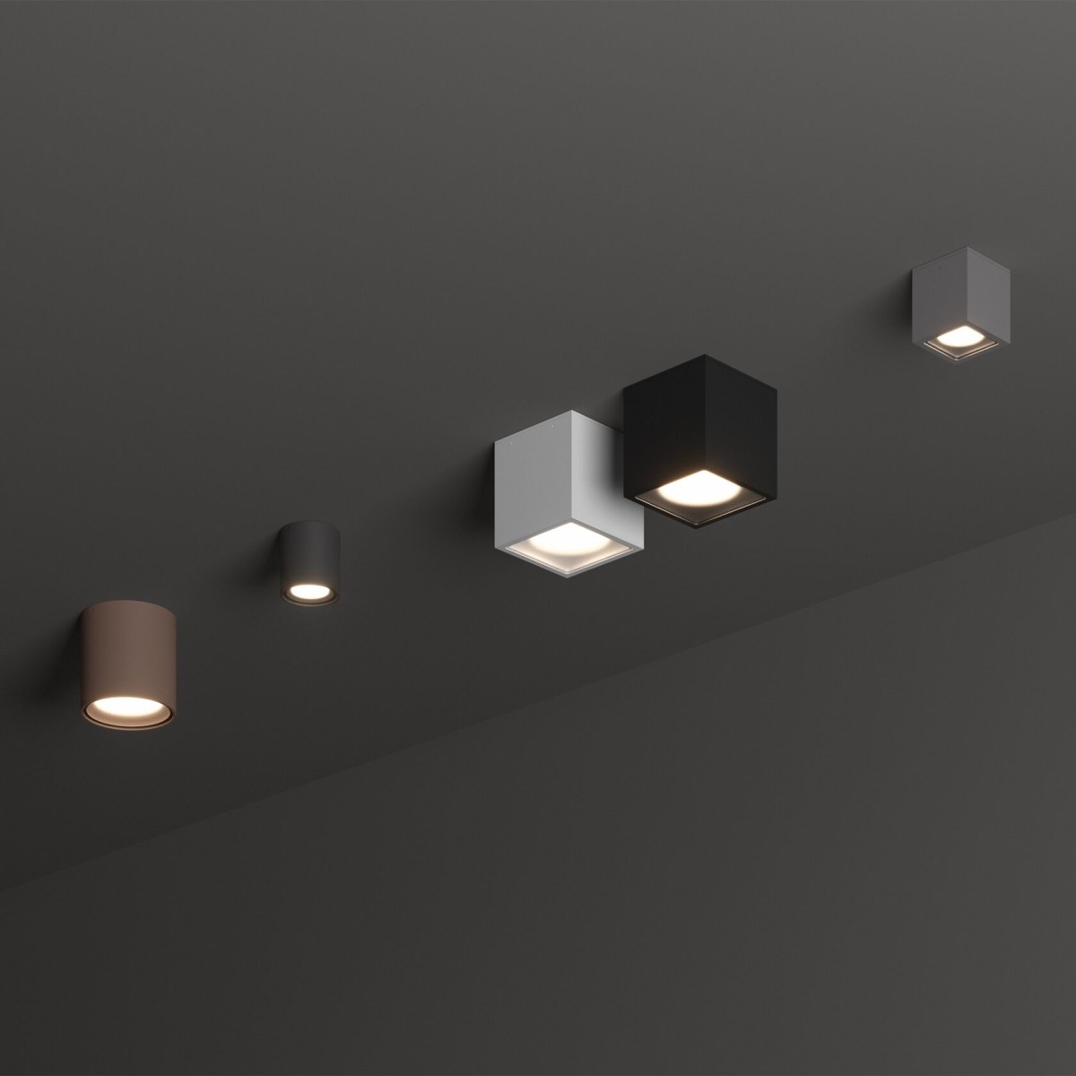 Светильник уличный Ideal Lux Techo PL1 Square D15 Серый GU10 326887