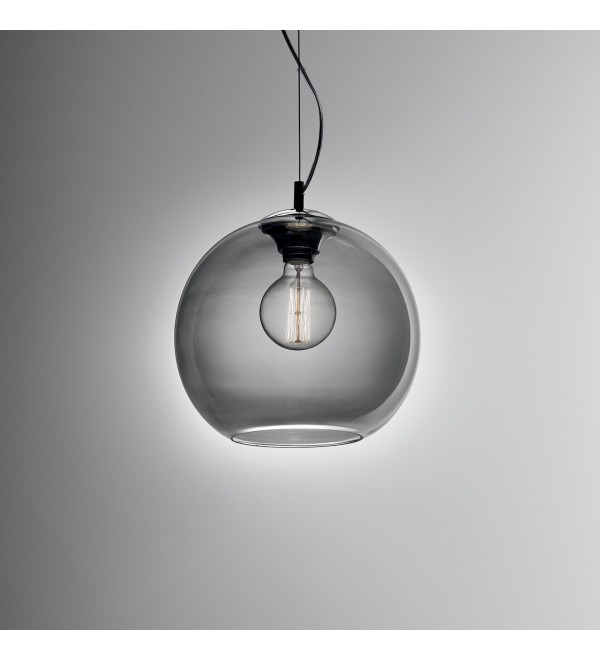 Светильник подвесной Ideal Lux Nemo SP1 D30 Серый E27 094236