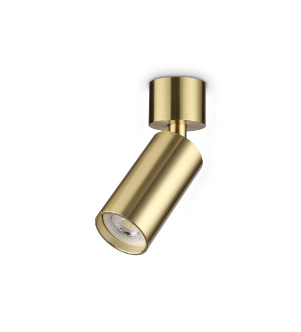 Светильник настенный Ideal Lux Dynamite AP1 Mini Round Латунь GU10 347653