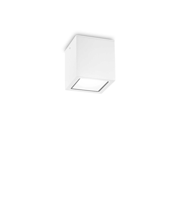 Светильник уличный Ideal Lux Techo PL1 Square D09 Белый GU10 251561