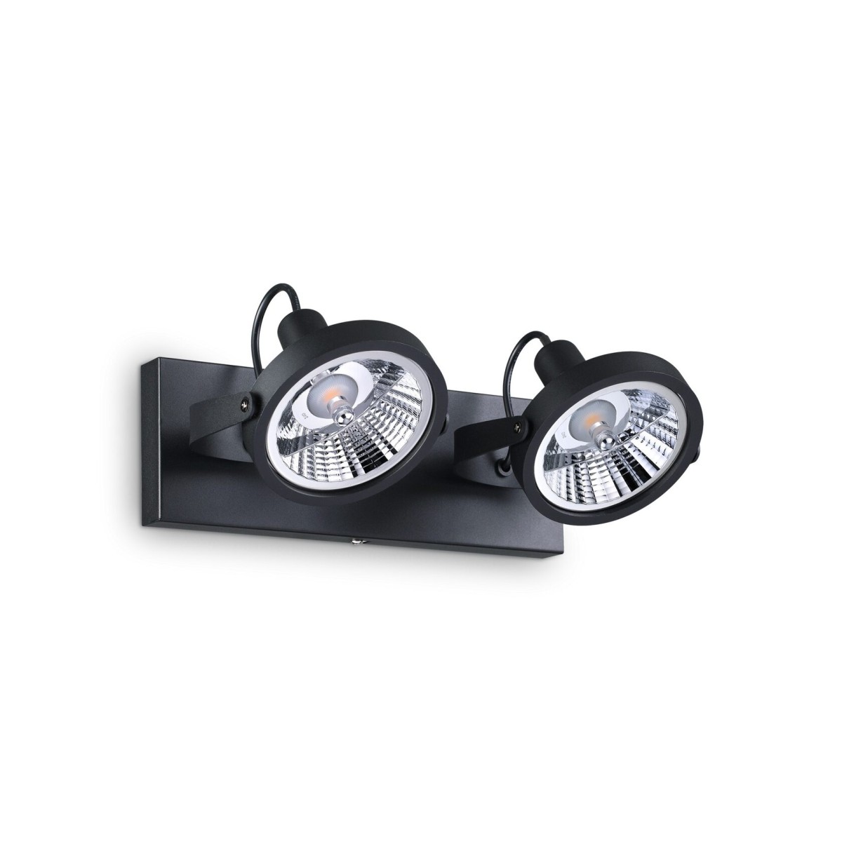 Светильник потолочный Ideal Lux Glim PL2 Черный GU10 200248