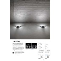 Светильник встраиваемый Ideal Lux Way Landing PT Small Черный GU10 120287