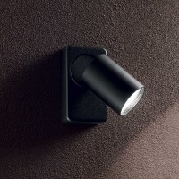 Светильник настенный Ideal Lux Rudy AP2 Round Черный GU10 229034