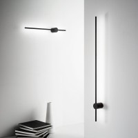Светильник настенный Ideal Lux Essence AP D070 Черный 2700К 340999